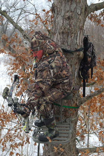 Shooting your bow during cold temperatures can be tough