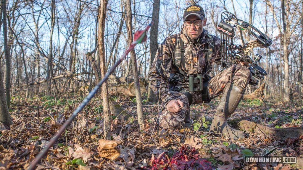 A sharp broadhead and a well placed arrow typically make for easy recoveries.