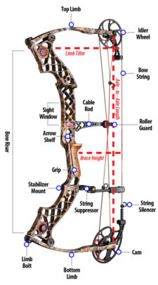 Compound Bow Diagram | Bowhunting.com