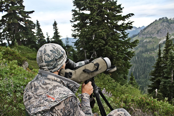 A Hunter and Dressed for the Element A Hunter and Dressed for the Element