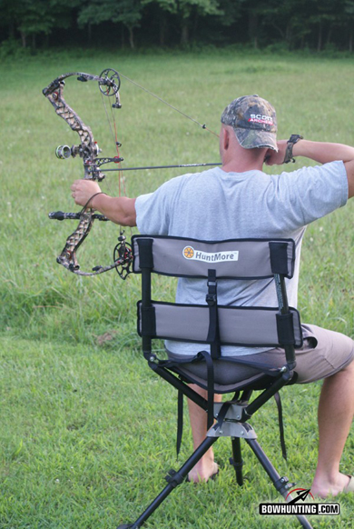chair blind for bowhunting
