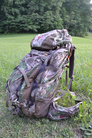 Side View of Badlands Summit Backpack