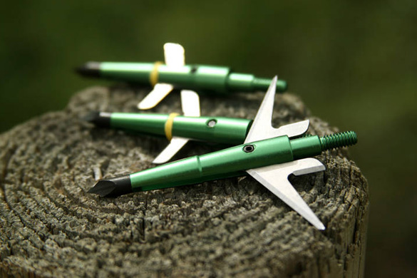 100 Grain 2-Blade Precision Screw-in Broadhead, Archery Arrow Field - Foto 7