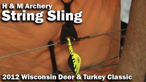 H&M Archery's String Sling® Bow Hunting Sling BLACK THE BEST BOW SLING EVER! 