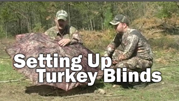 How to set up Turkey Blinds for Cutin' and Runin'