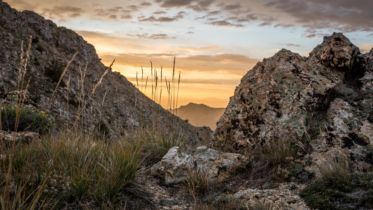 Mountain-sunset