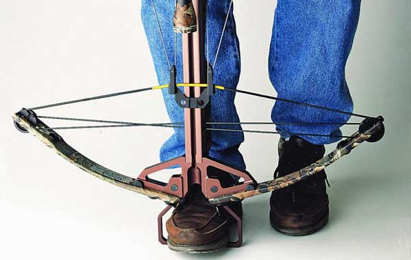 Most users will need either a cocking rope or crank device to cock a muscle bow.