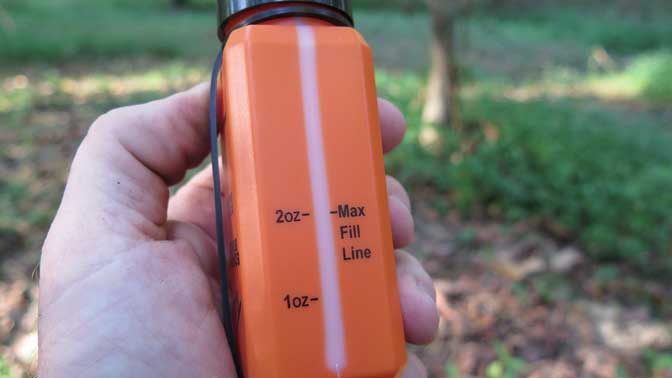 The Tink's Dripper makes it easy to know when you're ready for a refill.