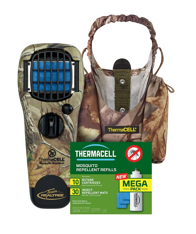 ThermaCELL offers a Hunter Pro Pack which provides 132 hours of protection.