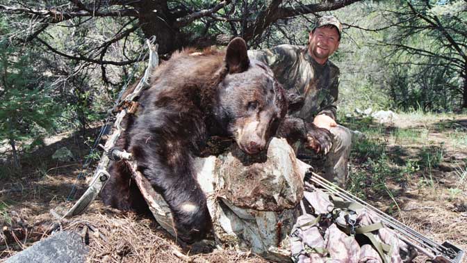 Food and water will be key to success. Find the water source on a warm fall day and you just might find the bears.