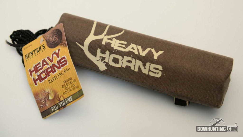 The Heavy Horns from Hunter Specialties creates the unique sound of two bucks battling it out in serious battle.