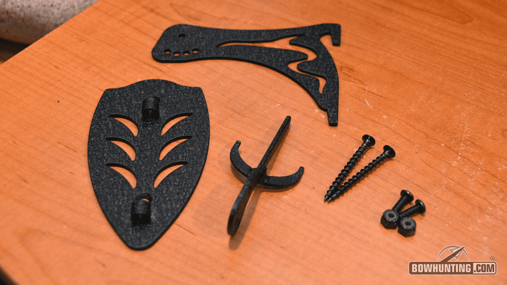 Skull Hooker Little Hooker Trophy Mount Kit - Robust Brown For Hanging Game
