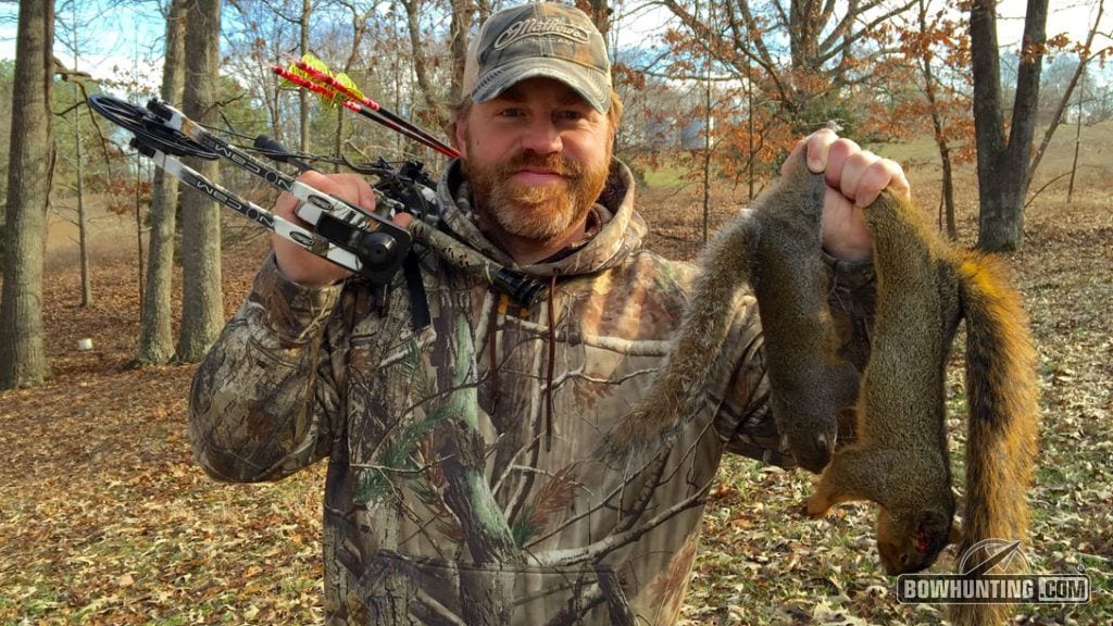 Tree squirrels are found across the country. They are a ton of fun to pursue with a bow - and they're not too shabby at the table after some time in the crock pot as well. 