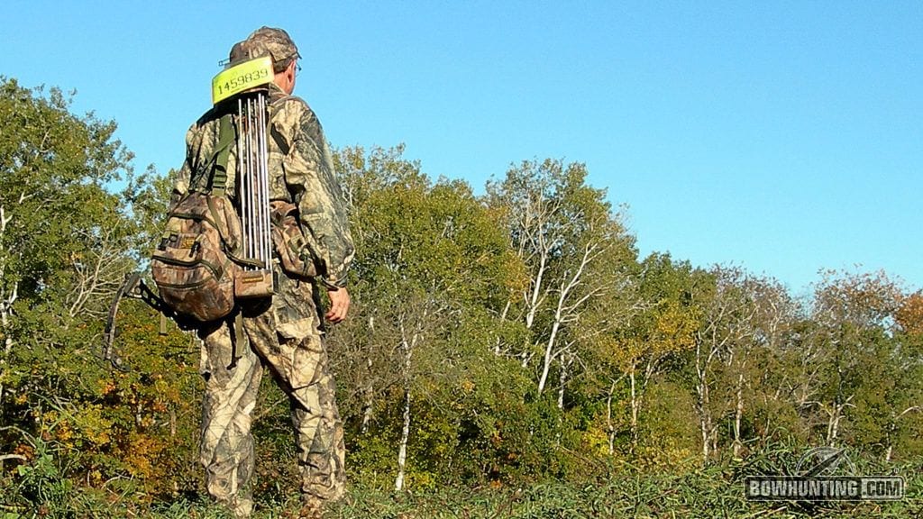 Wisconsin’s bowhunters also had to wear backtags the past 74 years when hunting deer or bears.