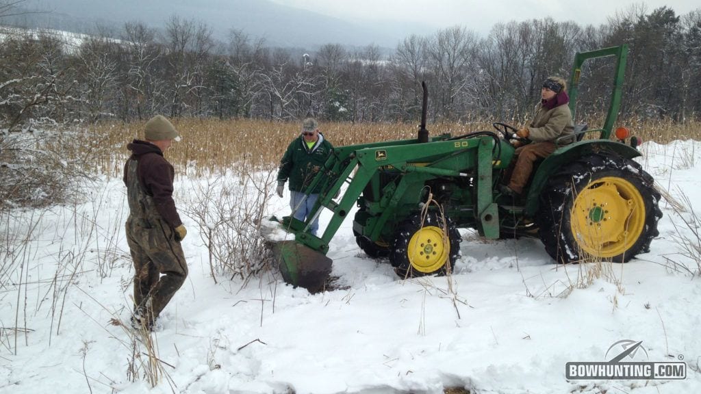 The off-season is a great time to knock out chores around the farm, as well as build landowner relationships. 