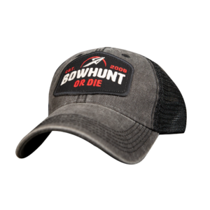 Bowhunt Or Die Patch Hat Red
