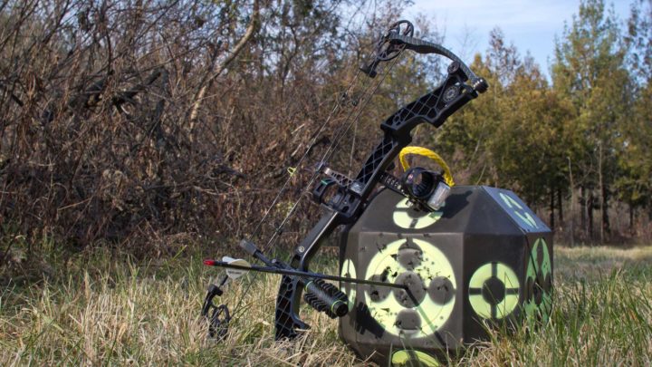The Rinehart 18-1 target is built to stand up to field points and broadheads and keep on going.