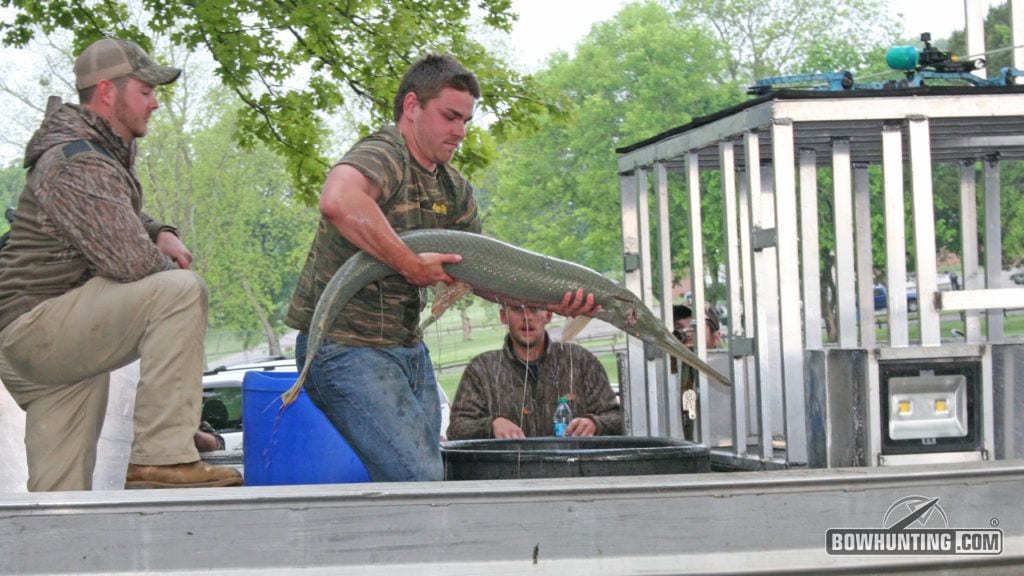bowfishing gar