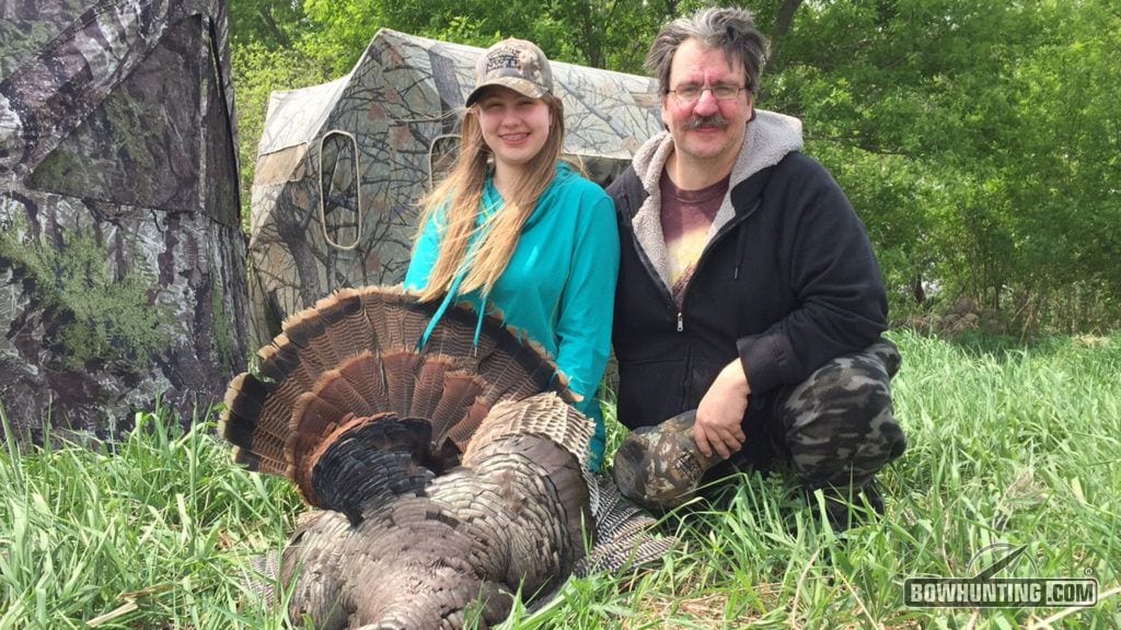 turkey hunt with dad