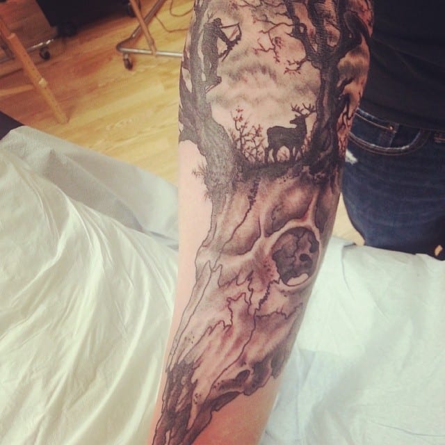 treestand tattoo