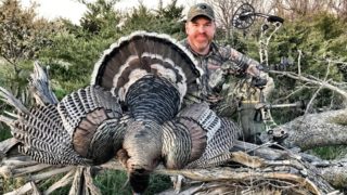 hunter with turkey