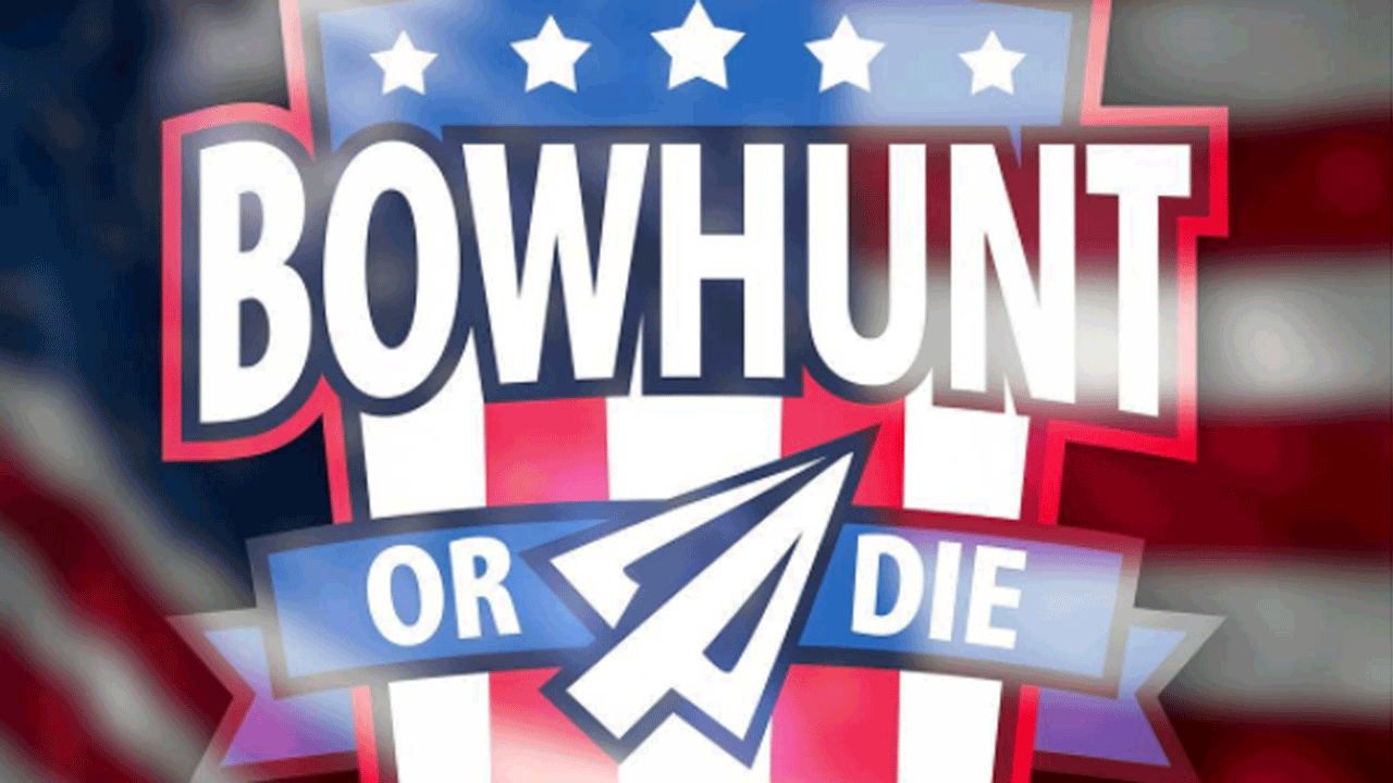 bowhunt or die flag