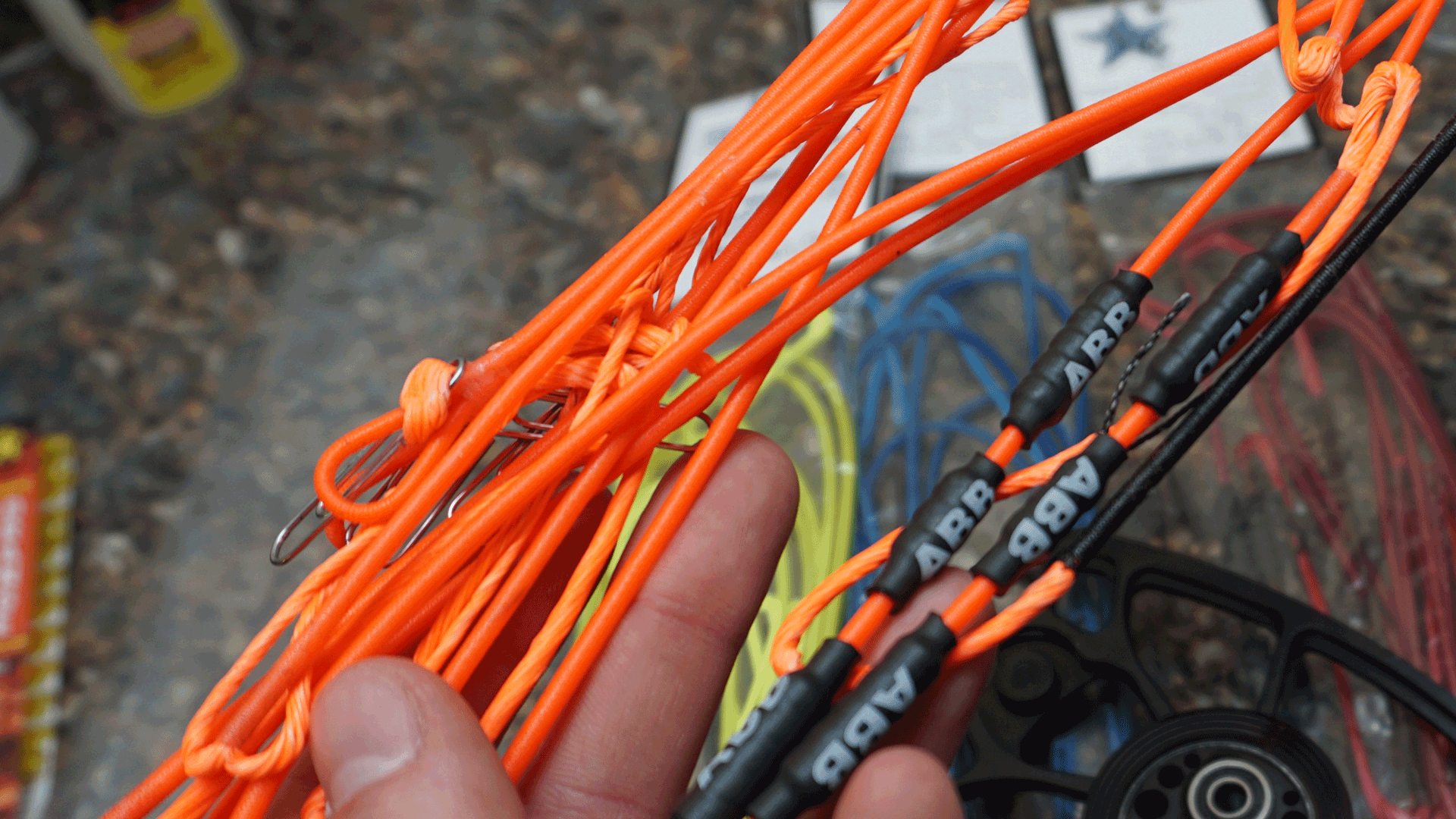 Elite Synergy Bow String & Cable Set Camo By 60X Custom Strings Bowstrings 