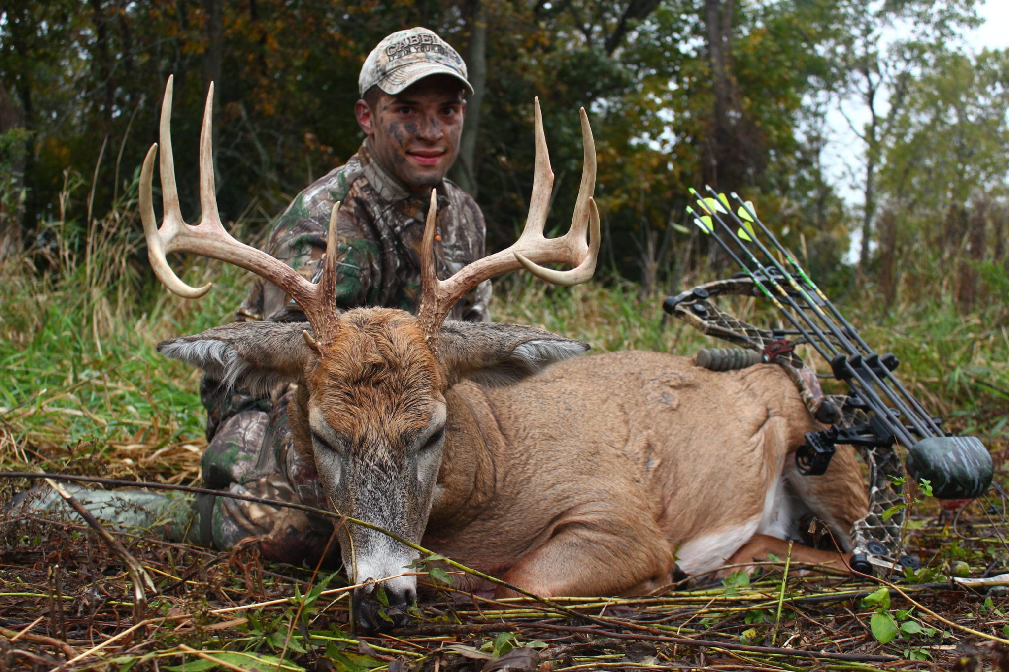 Whitetail Buck in Green Lake County Wisconsin by Mitch Kaschub