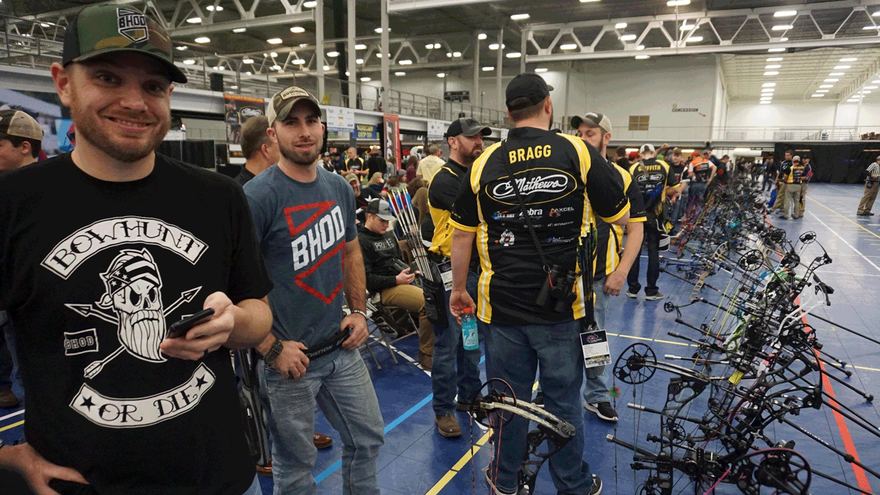 Day 1 of the Lancaster Archery Classic