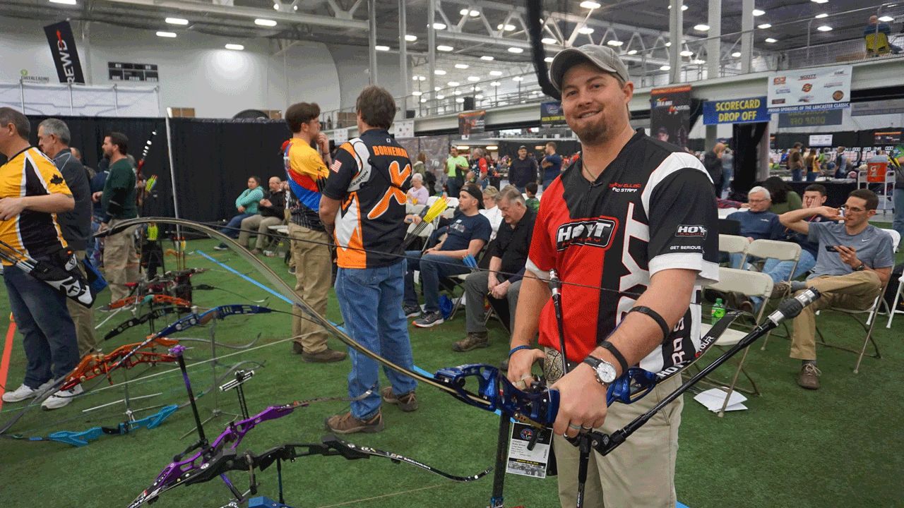 Day 1 of the Lancaster Archery Classic