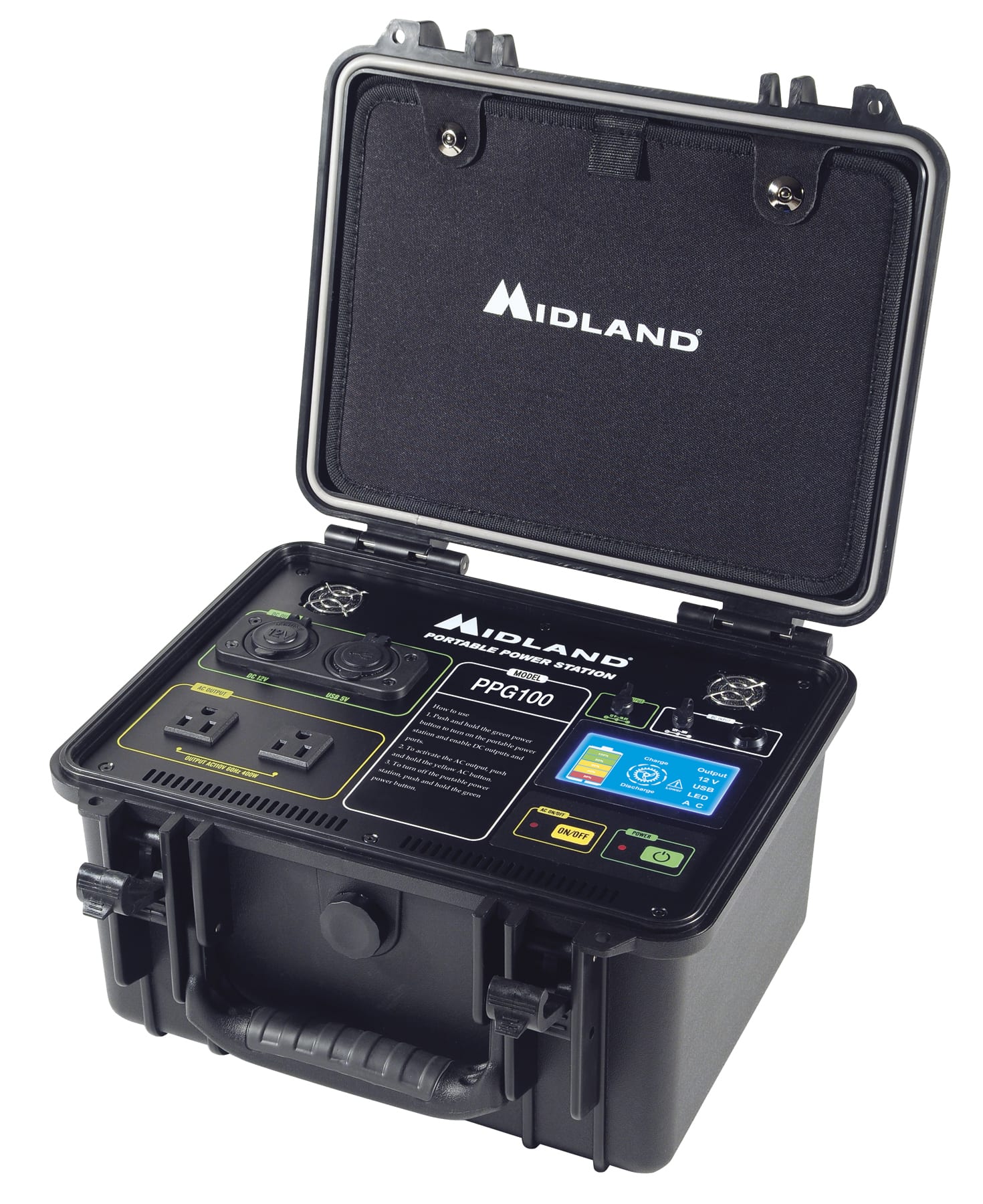 midland ppg100 portable power station