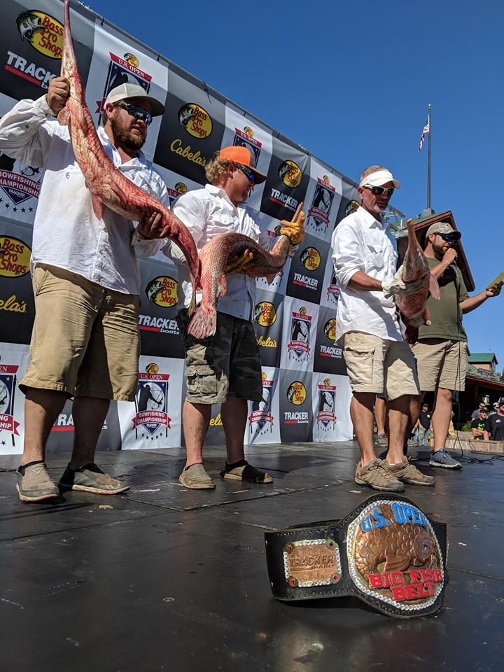 2018 U.S. Open Bowfishing Championship winners