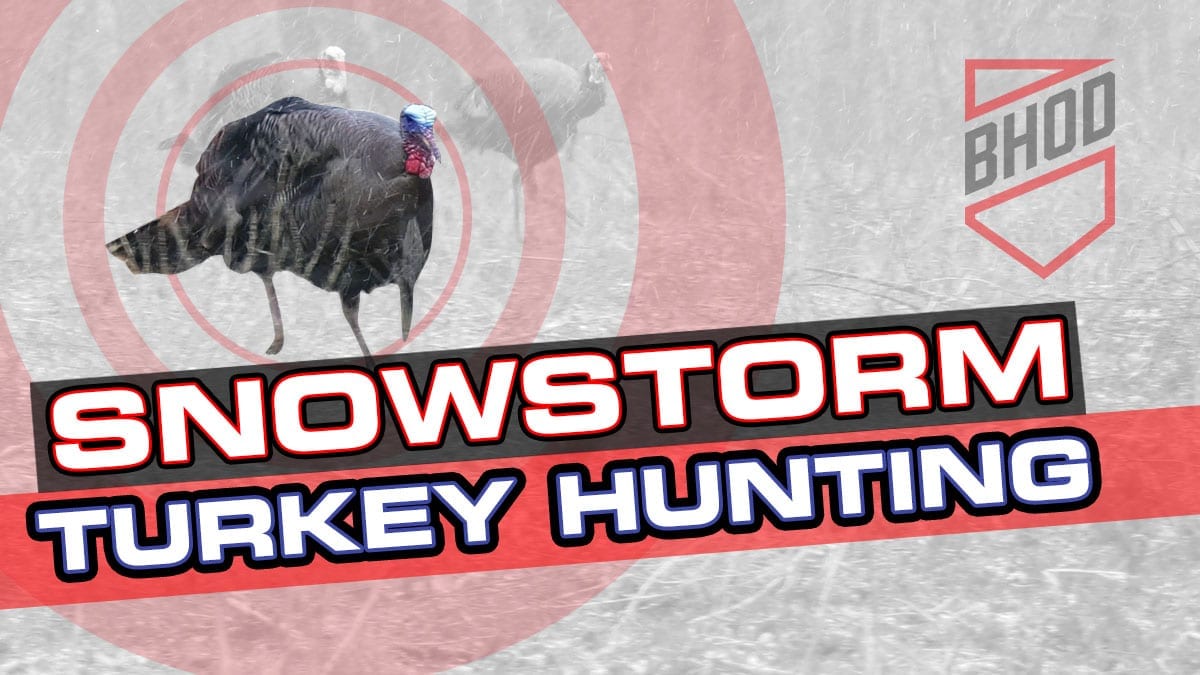 Snowstorm Bowhunting Bowhunting Turkey Kill Shot