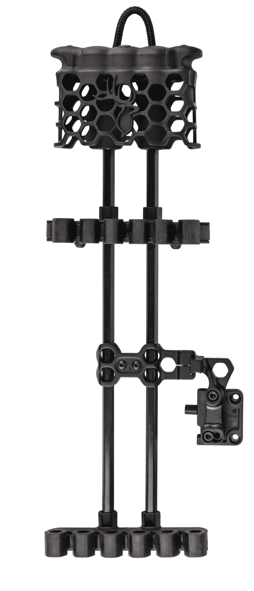 2019 Trophy Ridge Hitman 6" and 8" Stabilizer Black with Sidemount Disconnect 