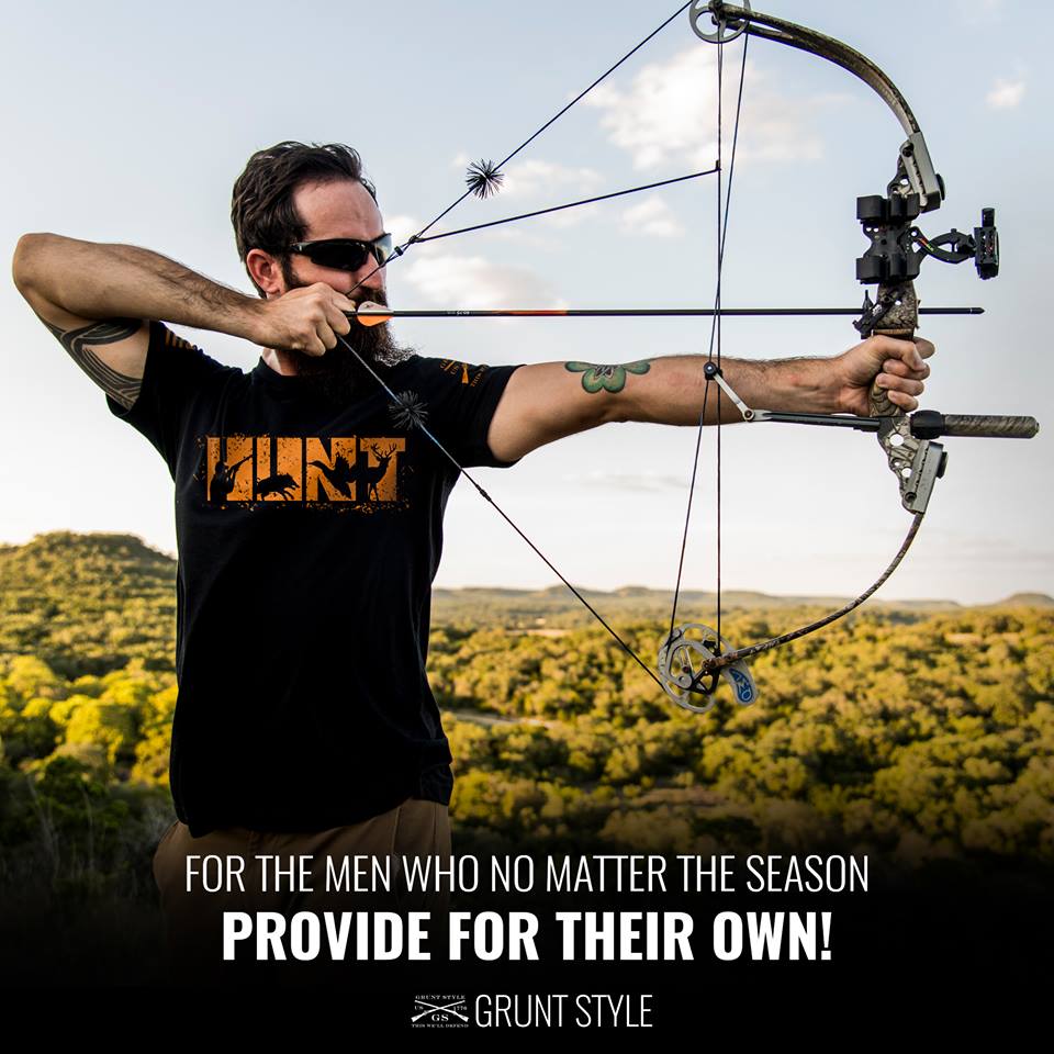 grunt style outdoors bowhunter ad fail