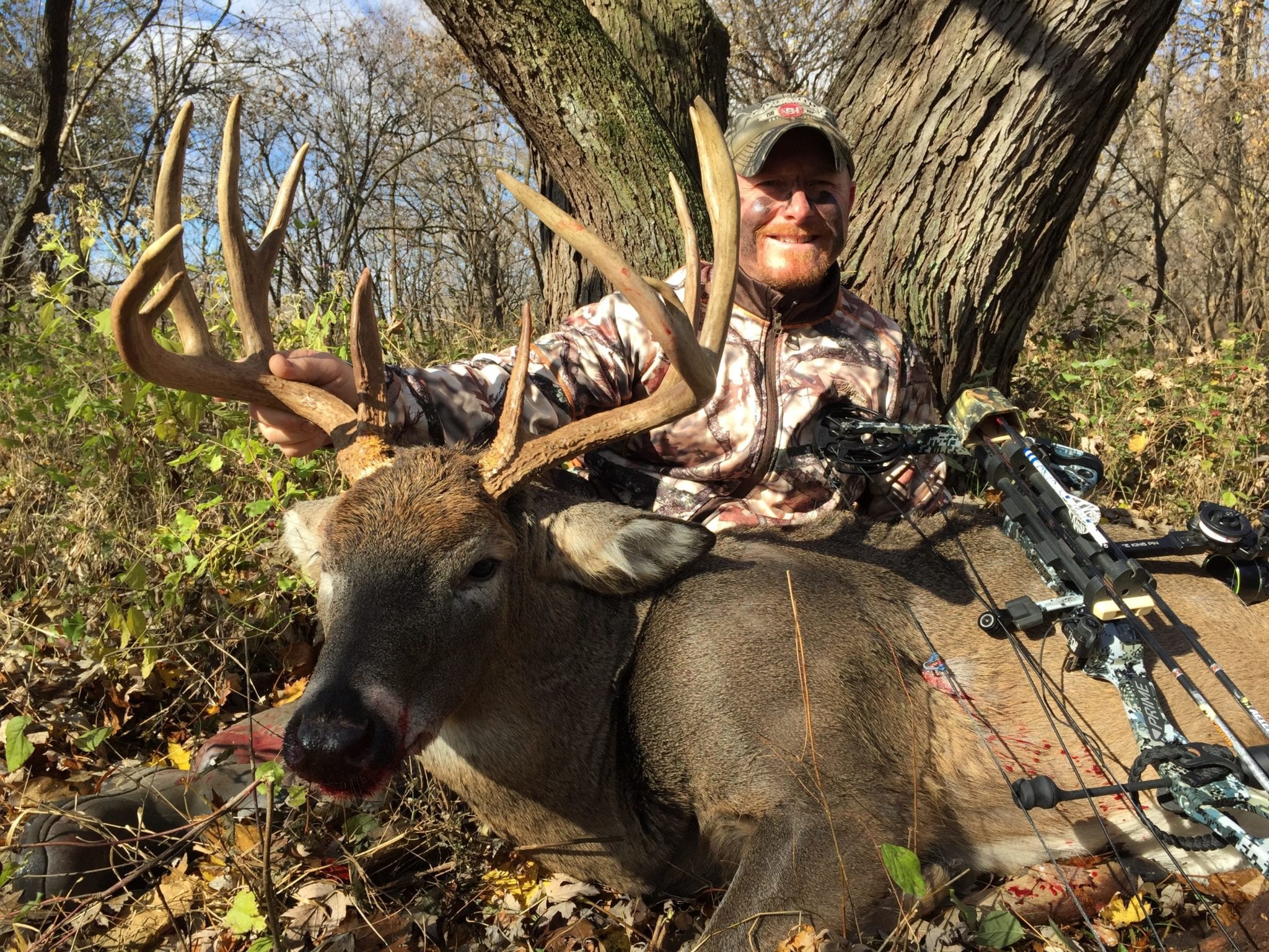 Whitetail in Nebraska by Jim Swanson
