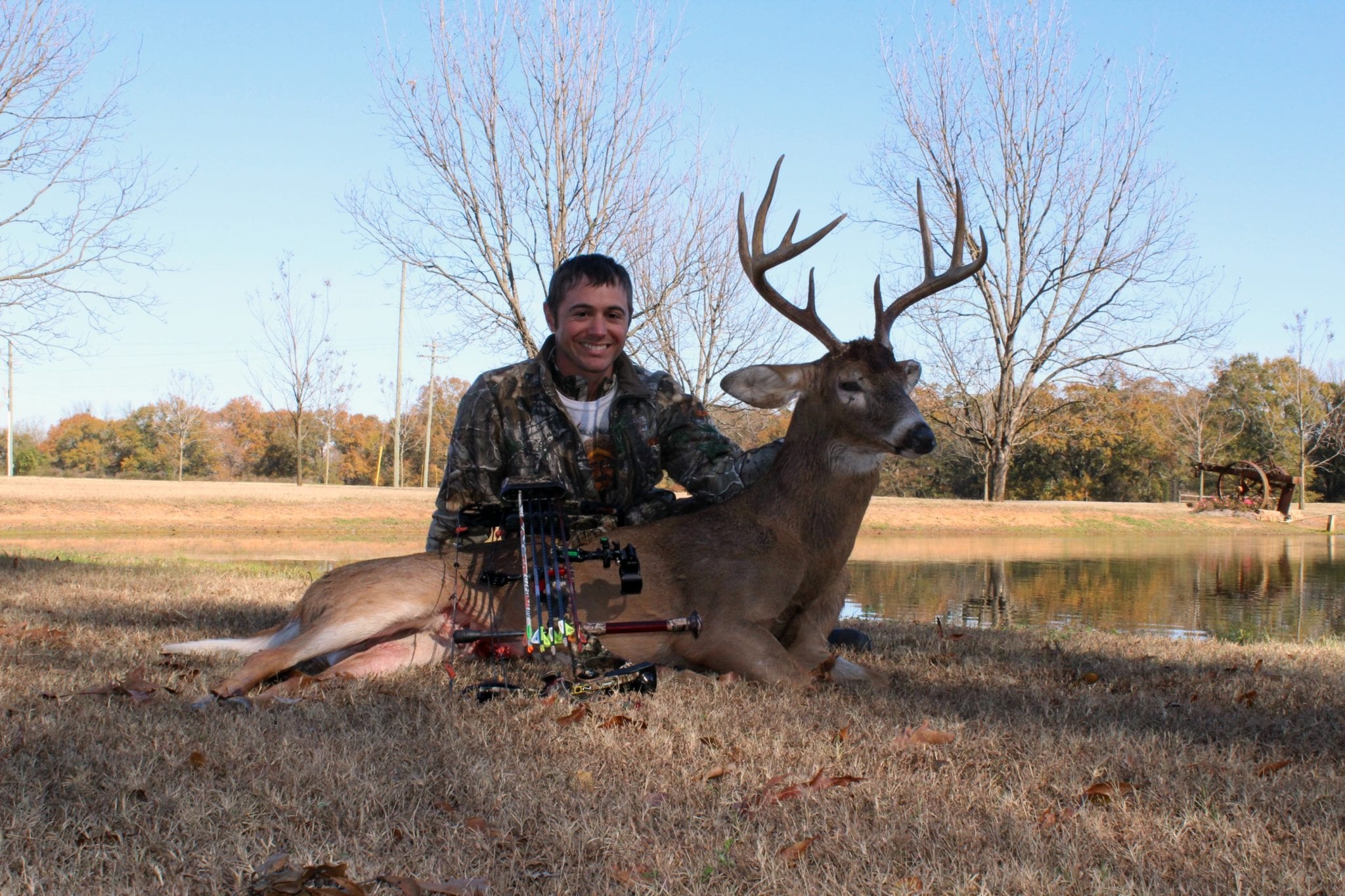 Whitetail Deer in by Jonathan Overholt