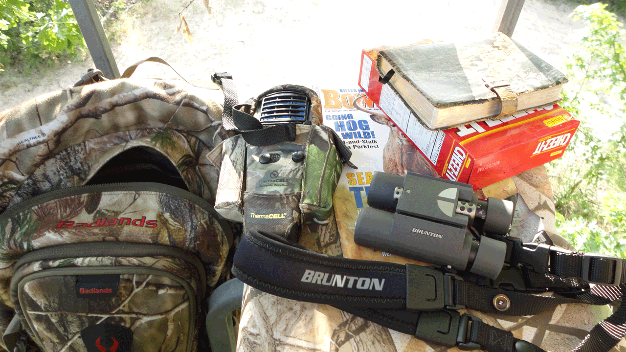 bowhunting hogs - HogStand
