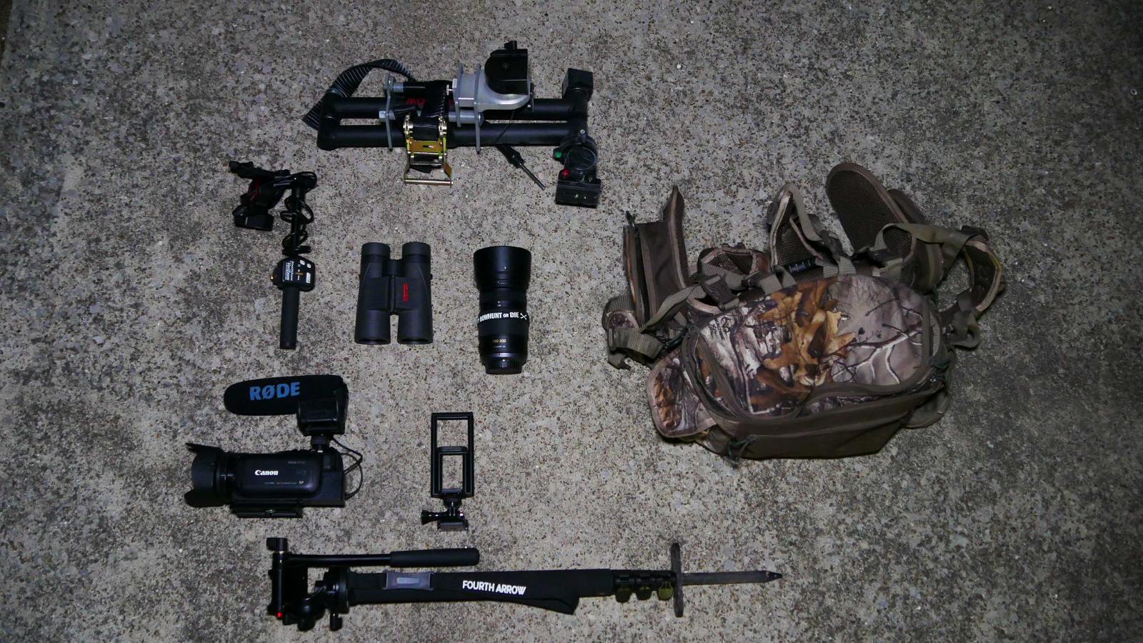 best gear for self filming hunts - Cody K Photo Items
