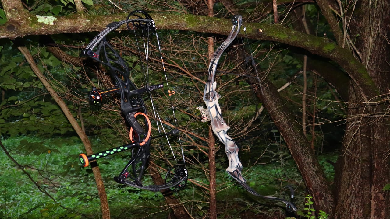 hunting gear - compound bows then and now