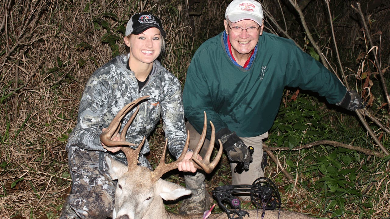 lindsey buck with Grandpa