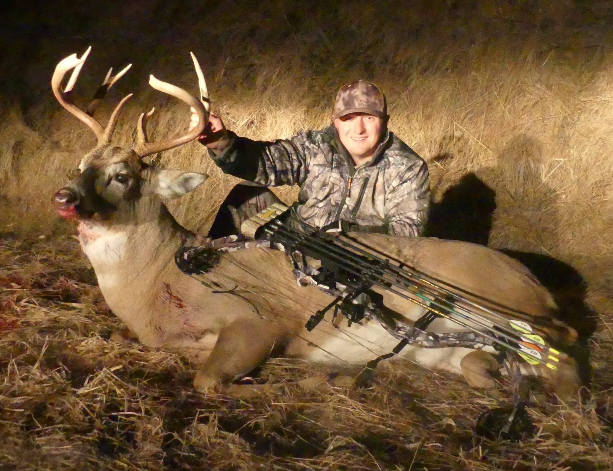 Whitetail in Sargent, Nebraska by Brett Mauler