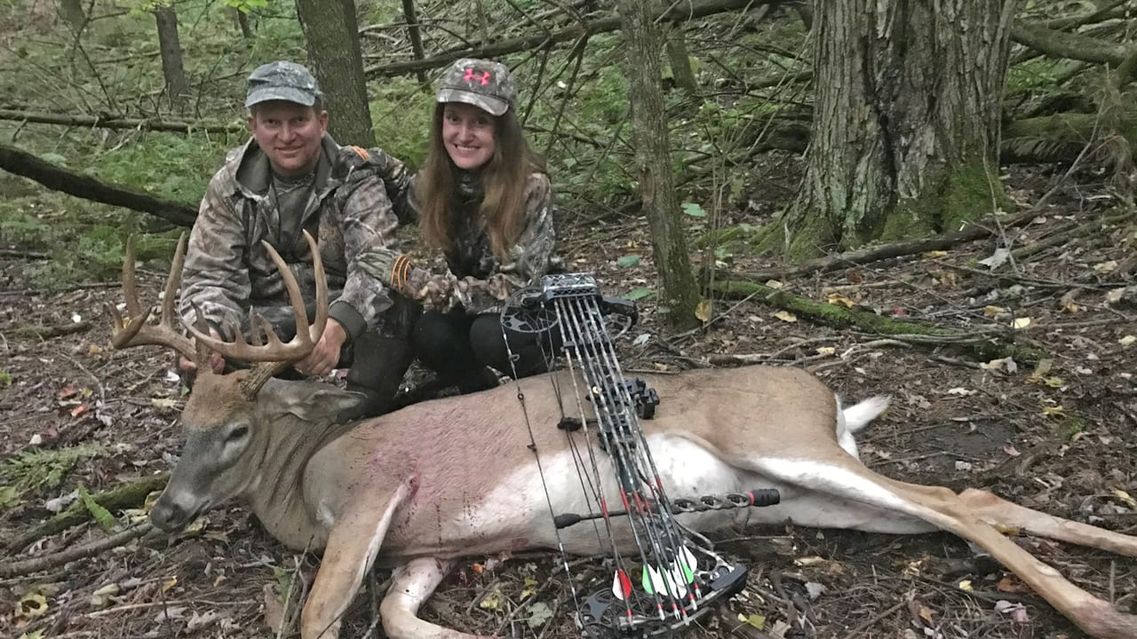 father daughter deer hunt - hansen bucks
