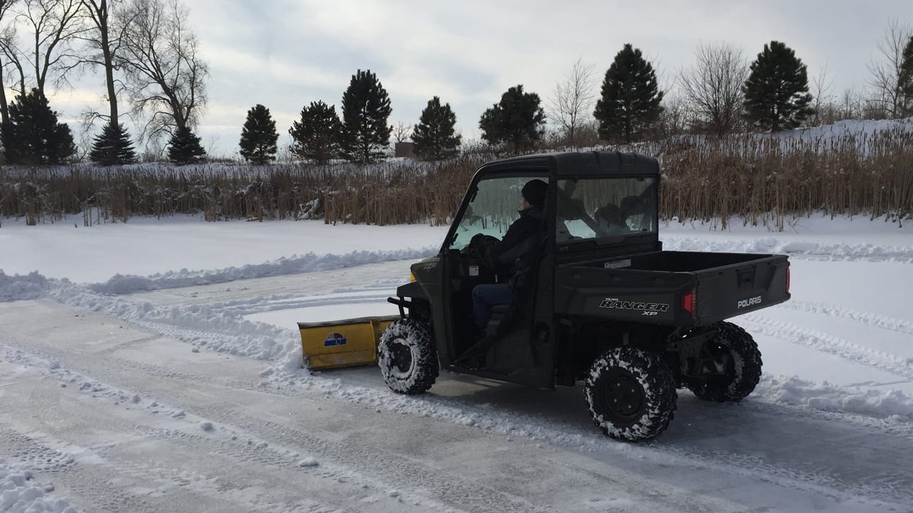 Moose Plow Clearing - Moose Utilities Snow Plow