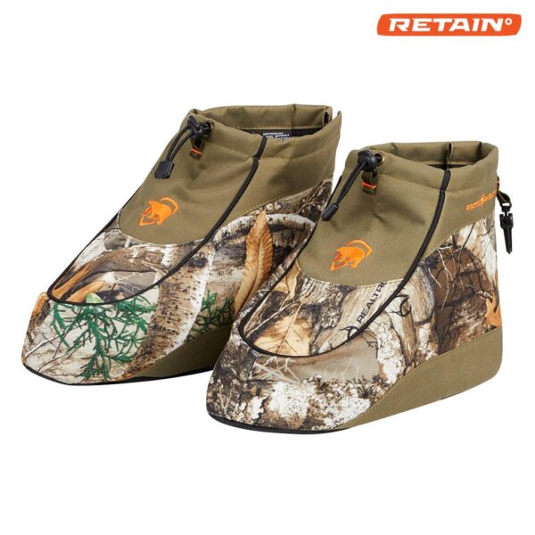 arctic shield boot covers in realtree camo