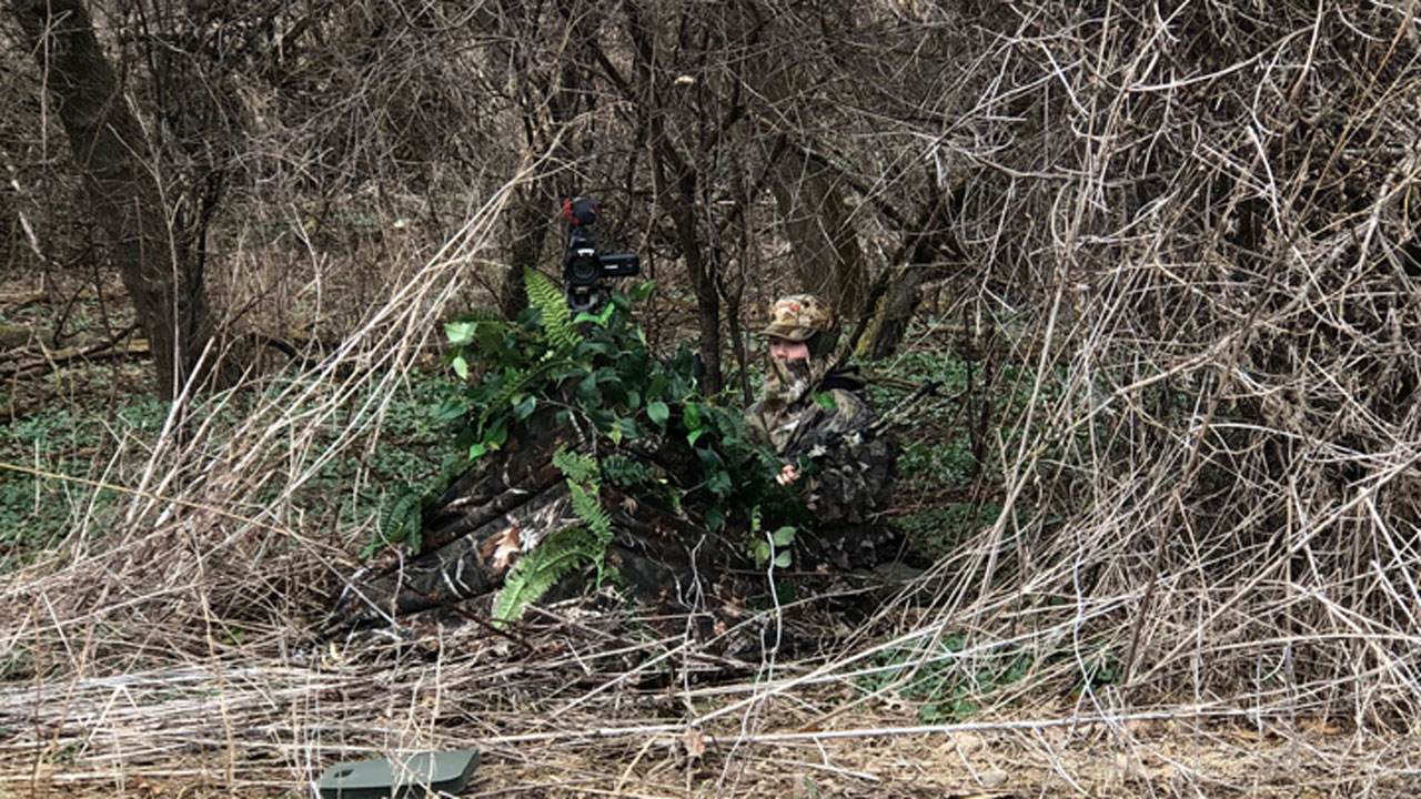 DIY Tripod Blind for RunnGun Bowhunting & SelfFilming