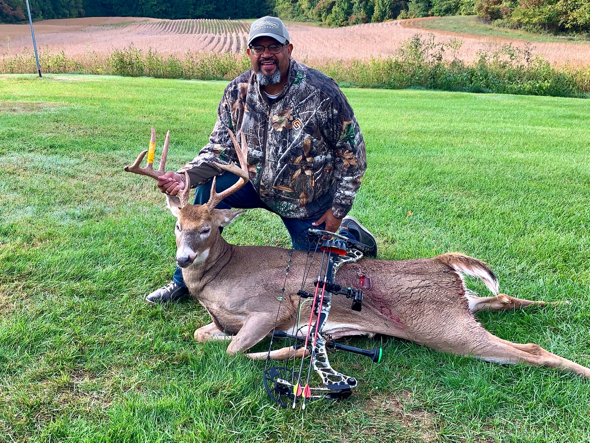 140 Whitetail in Cassopolis, Michigan by Samuel Cloud
