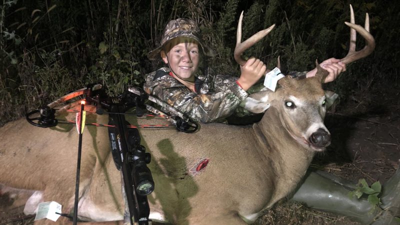 Jack with his opening day buck