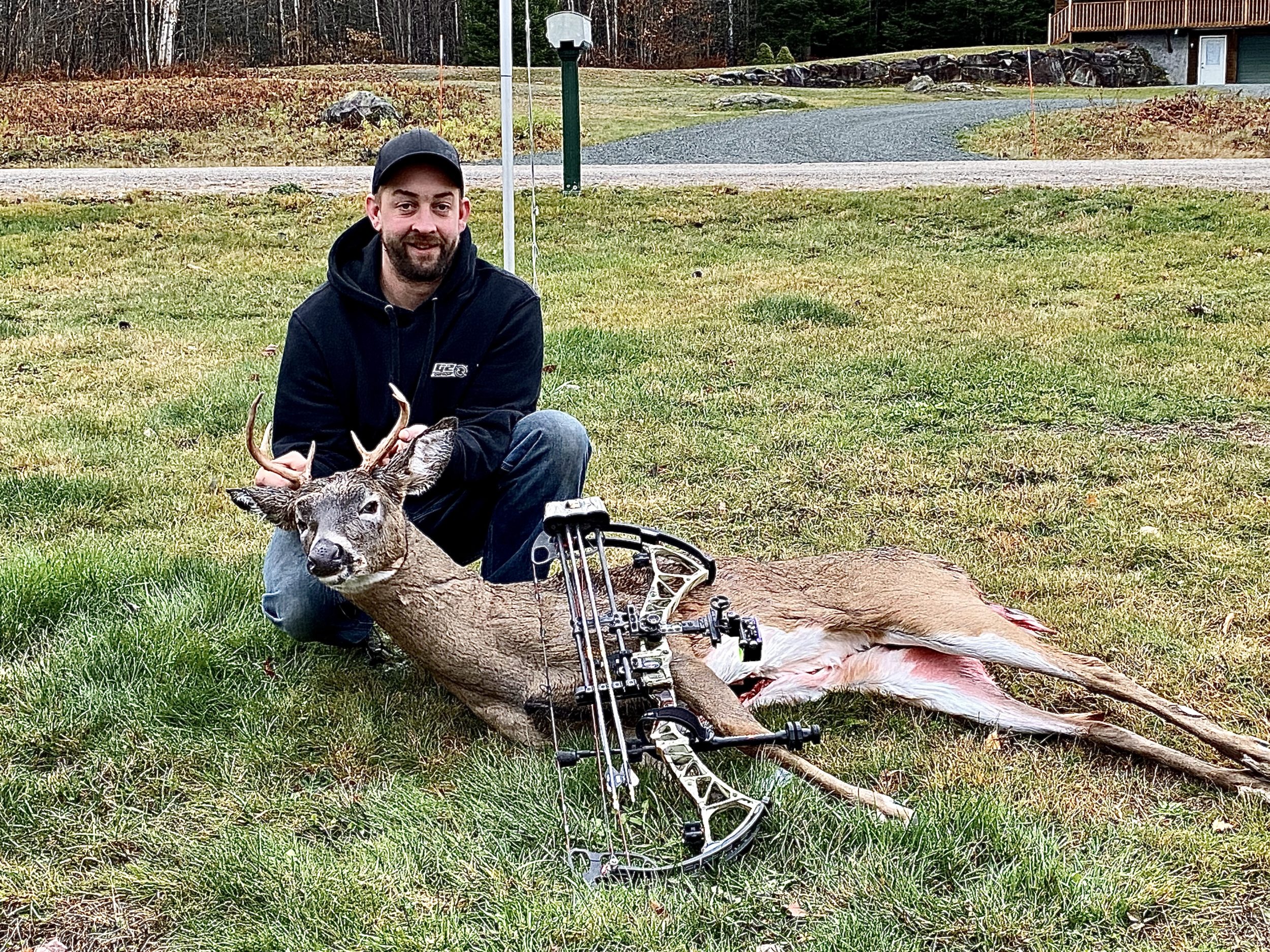 6pt buck in Dalton, NH by Ian Schulte