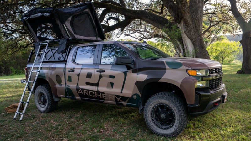Bear Archery Unveils Ultimate Adventure Truck For 2021 Total Archery Challenge Tour Novelty Shot Giveaway